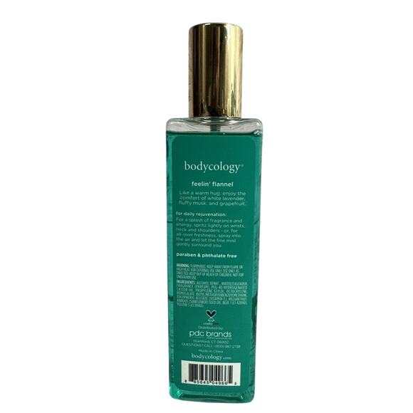 Bodycology Limited Edition Feelin Flannel Body Cream and Fragrance Mist 8 Oz Set - Picture 5 of 5
